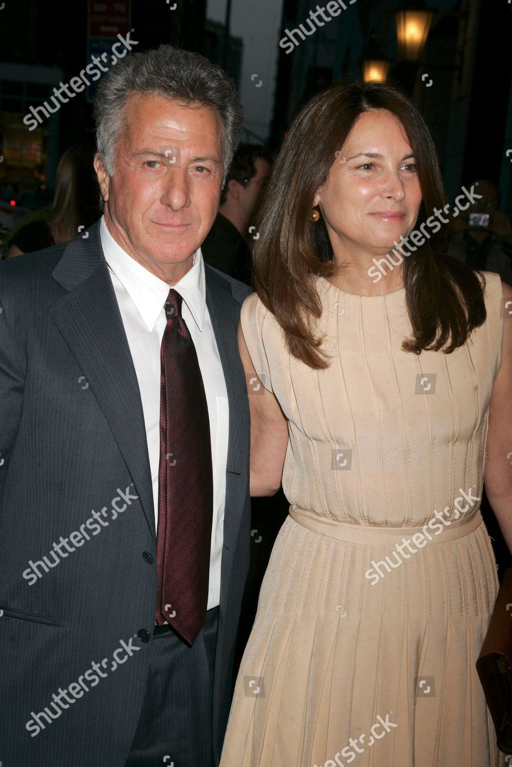Dustin Hoffman Wife Lisa Hoffman Editorial Stock Photo Stock Image
