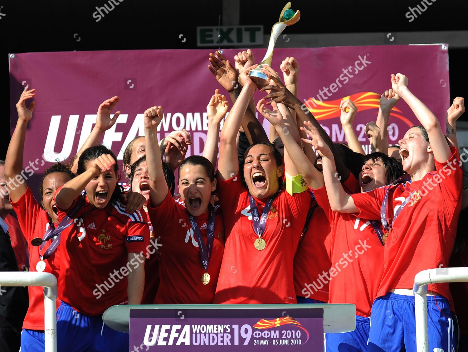 Captain France Soccer Team Kelly Gadea Editorial Stock Photo Stock