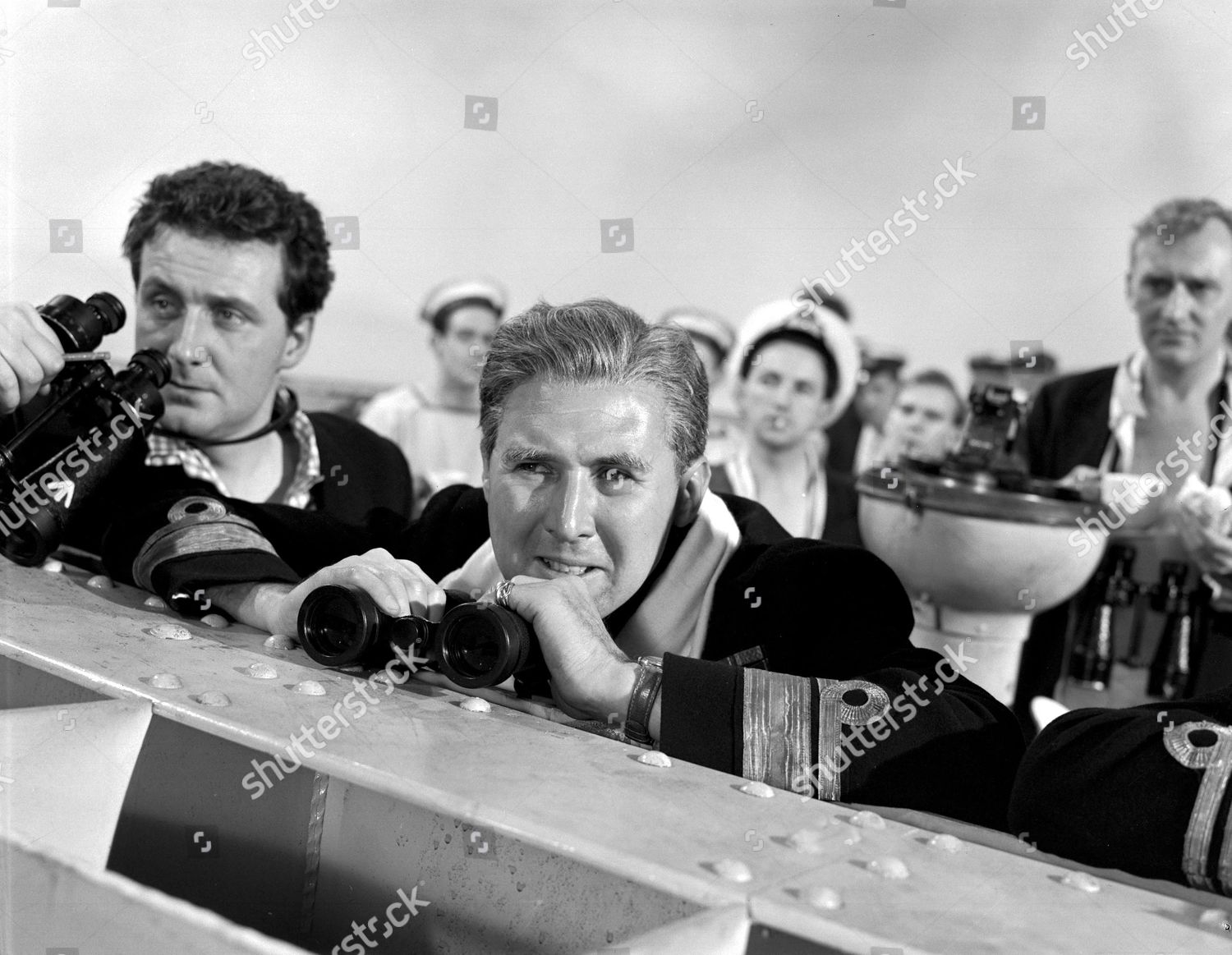 Battle River Plate Film Anthony Quayle Editorial Stock Photo - Stock