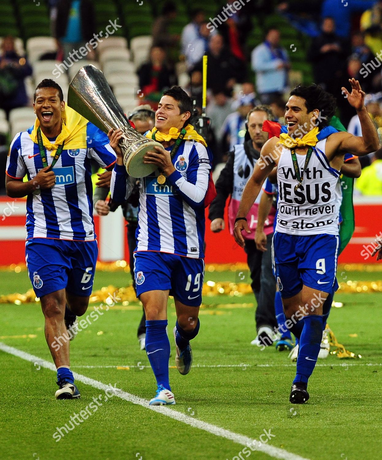 Fc Porto Players Lr Guarin James Rodriguez Editorial Stock Photo Stock Image Shutterstock