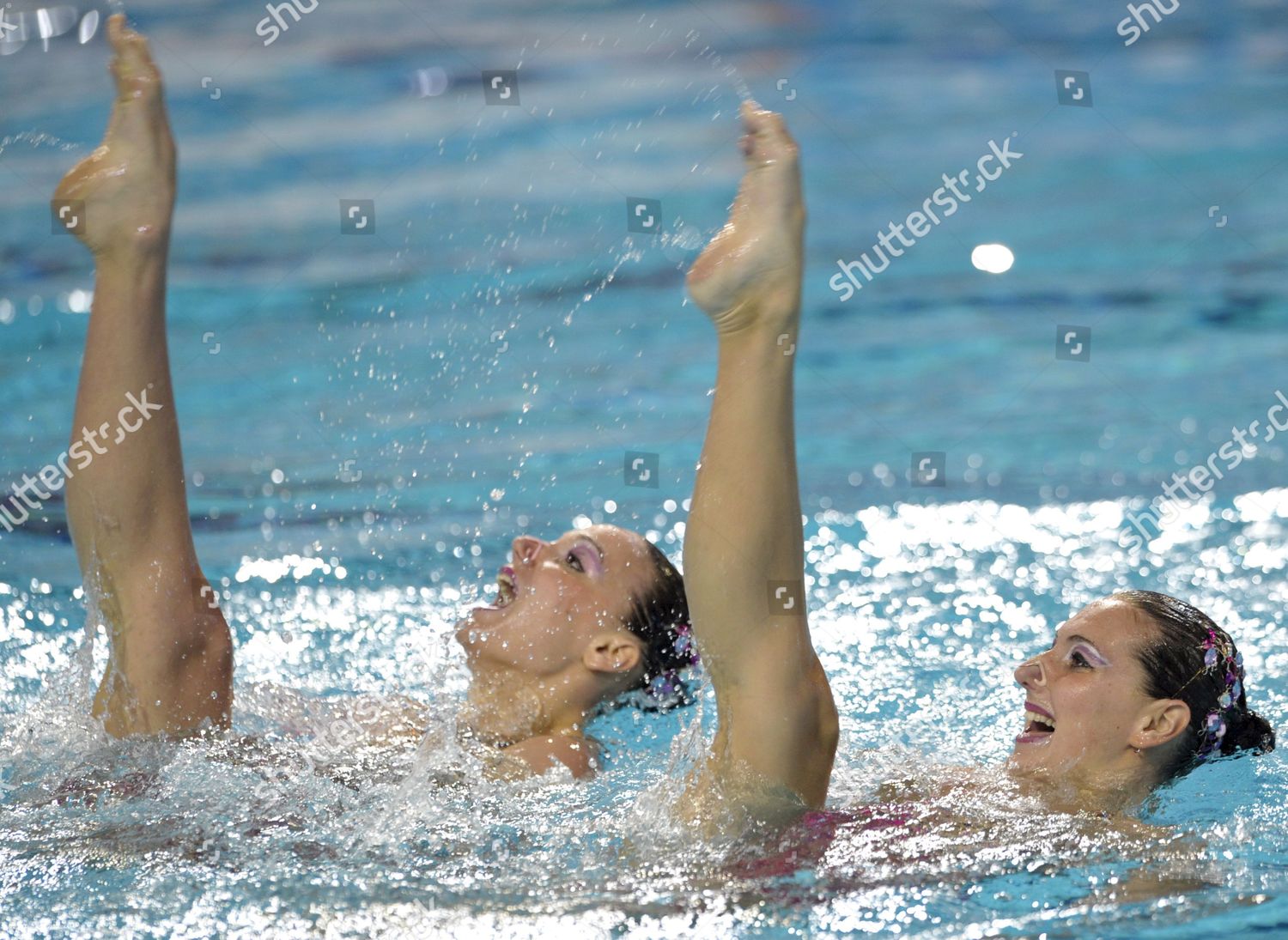 Italys Beatrice Adelizzi Giulia Lapi Perform Editorial Stock Photo