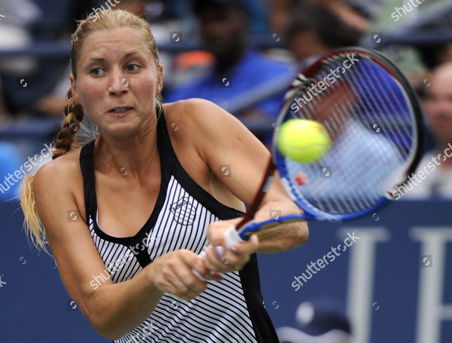 Alona Bondarenko Ukraine Hits Backhand Return Editorial Stock Photo ...