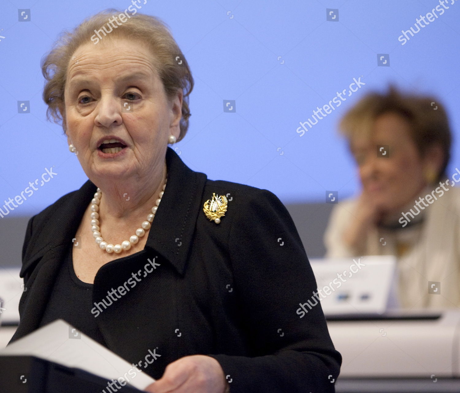 Former Us Secretary State Madeleine Albright Editorial Stock Photo ...