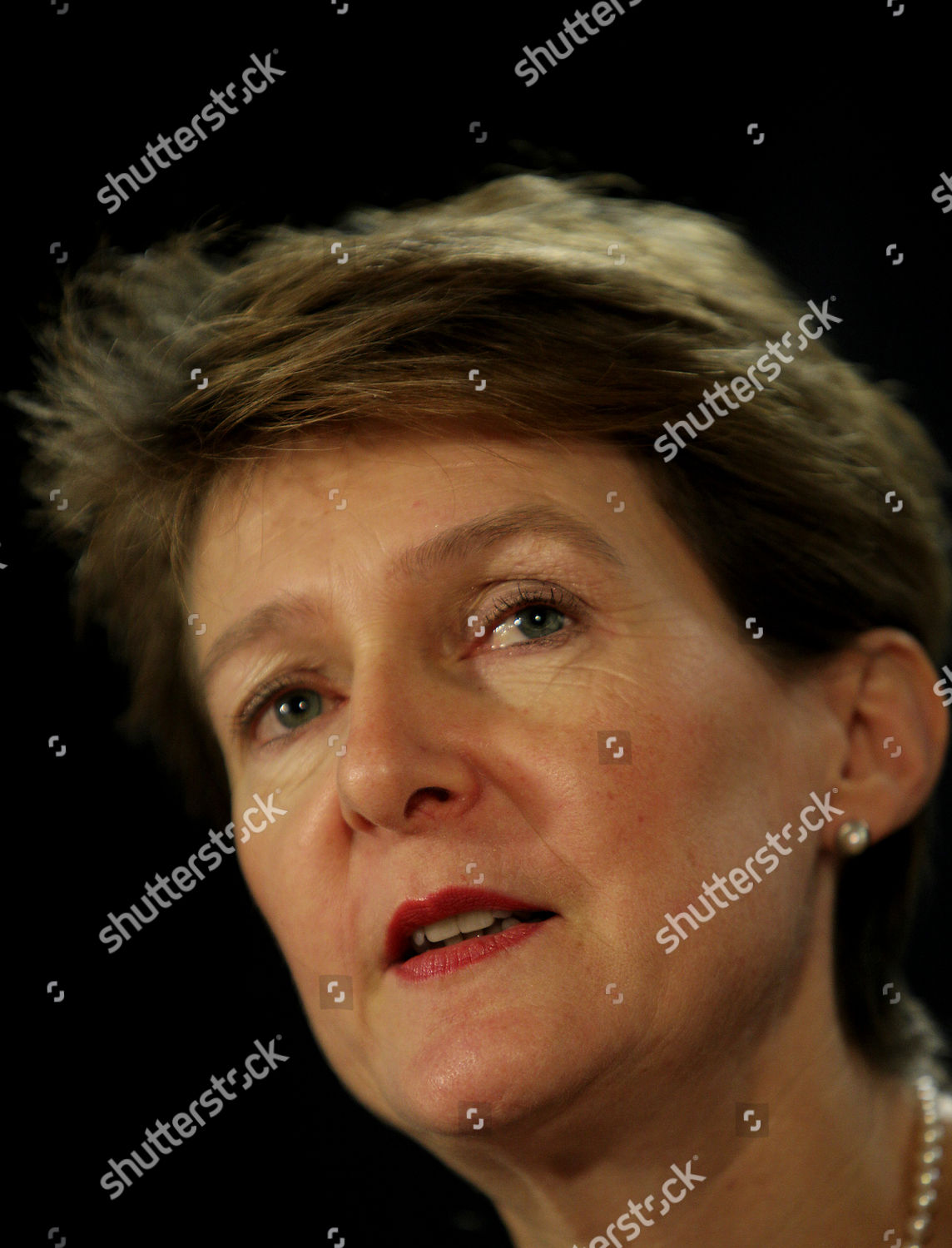 Swiss Minister Justice Simonetta Sommaruga Gives Editorial Stock Photo 