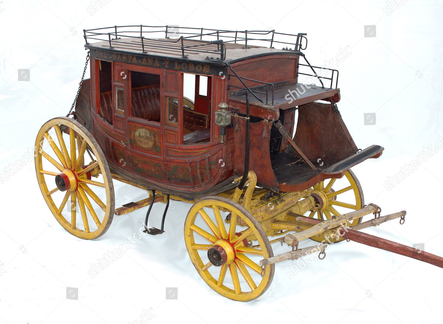 Concord Stagecoach 1850 One Most Striking Editorial Stock Photo - Stock ...