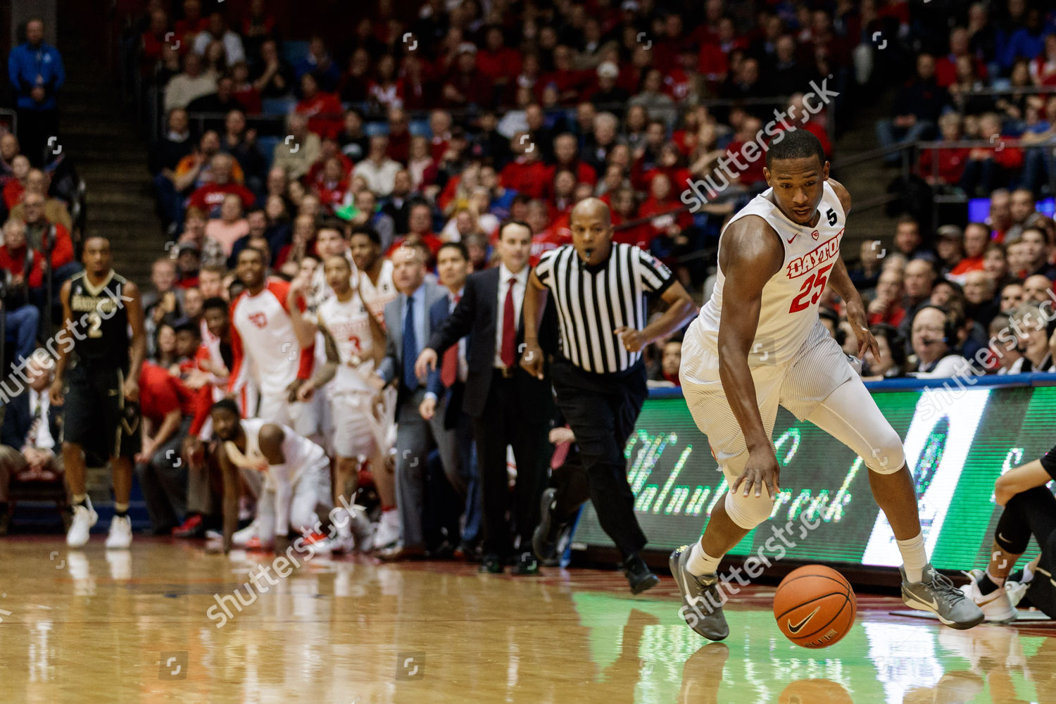 Th Dayton Flyers Forward Kendall Pollard Editorial Stock Photo - Stock 