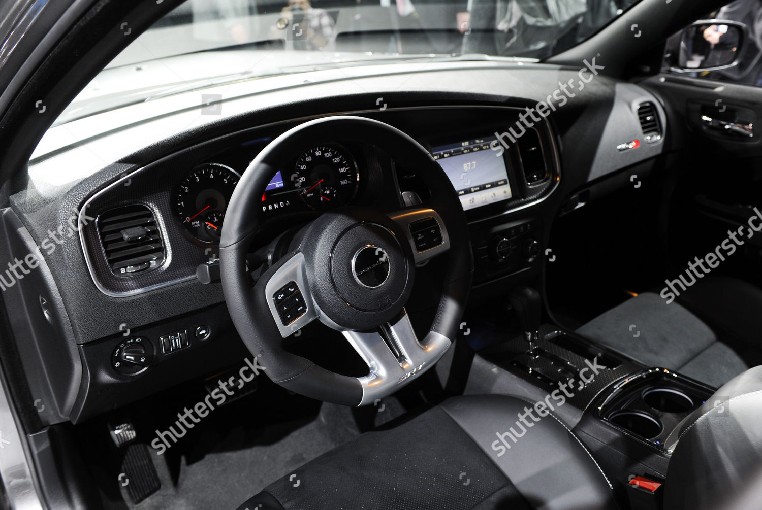 Interior 2012 Dodge Charger Srt8 6 4l Editorial Stock Photo