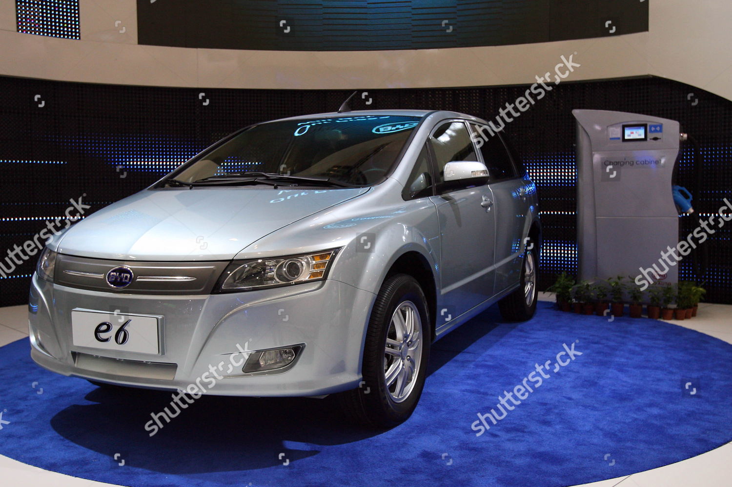 Byd E6 Electric Vehicle Shown North Editorial Stock Photo - Stock Image ...