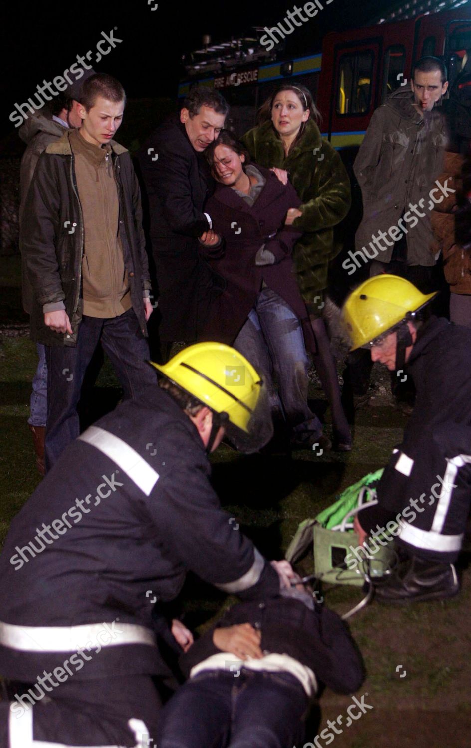 Emmerdale Tv Jeff Hordley Rescues Charley Editorial Stock Photo - Stock ...