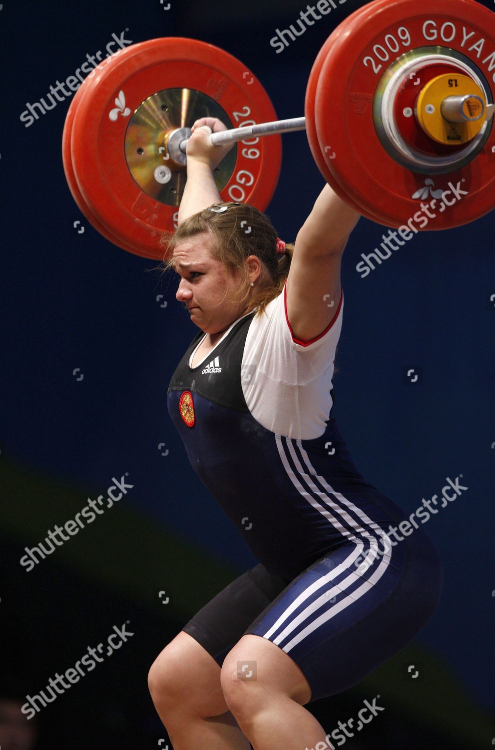 Silver Medalist Kashirina Tatiana Russia Makes Editorial Stock Photo ...