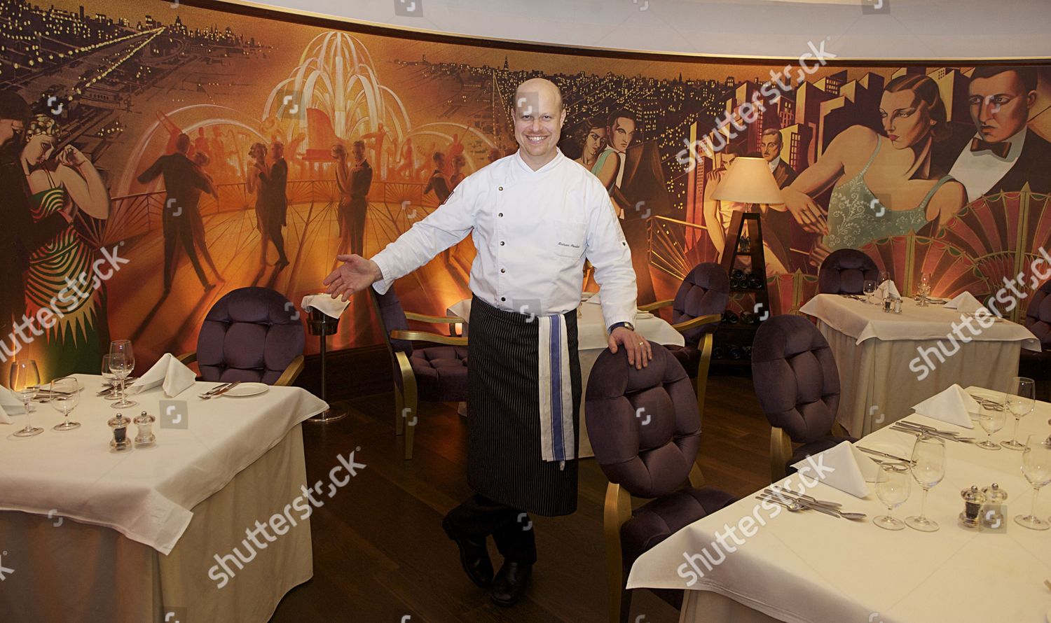 Chef Roman Paulus Poses Picture Alcron Editorial Stock Photo - Stock ...