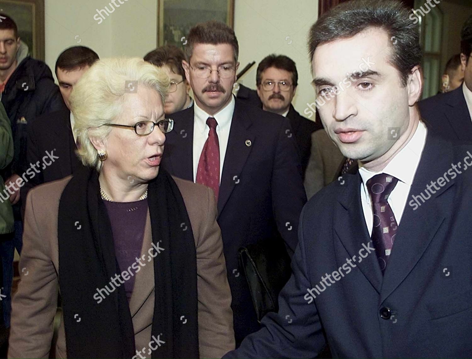 Belgradeyugoslavia Yugoslav Foreign Minisster Goran Svilanovic