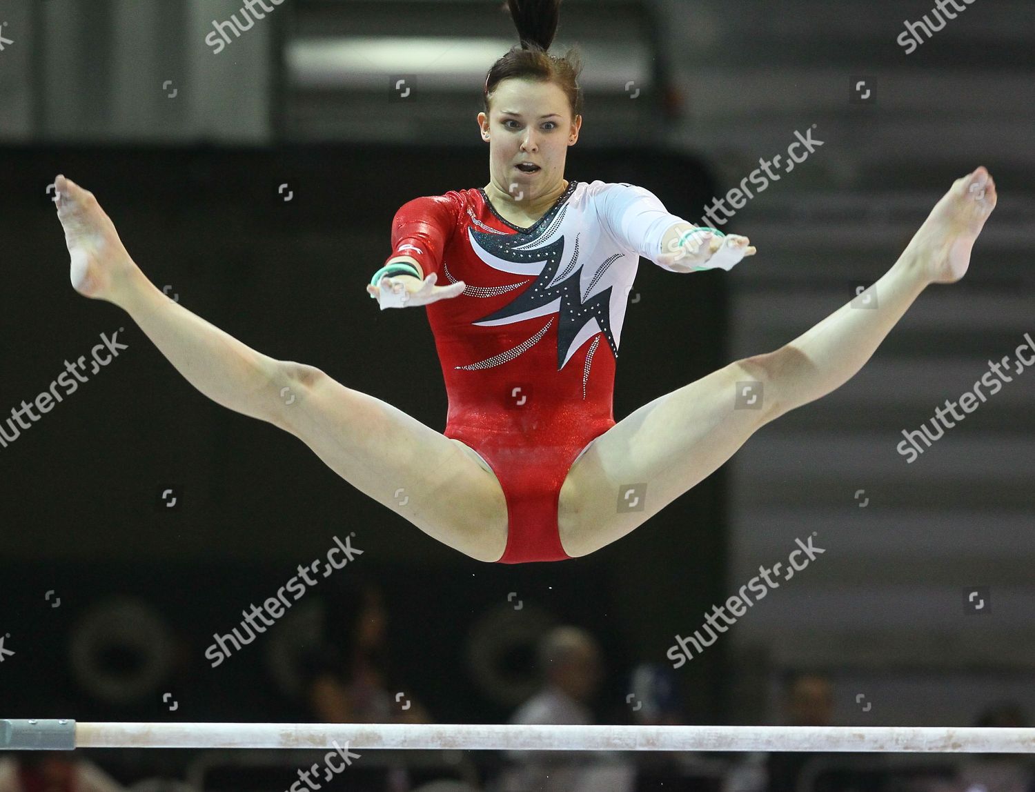 Austrian Jasmin Mader Competes On Uneven Editorial Stock Photo - Stock ...