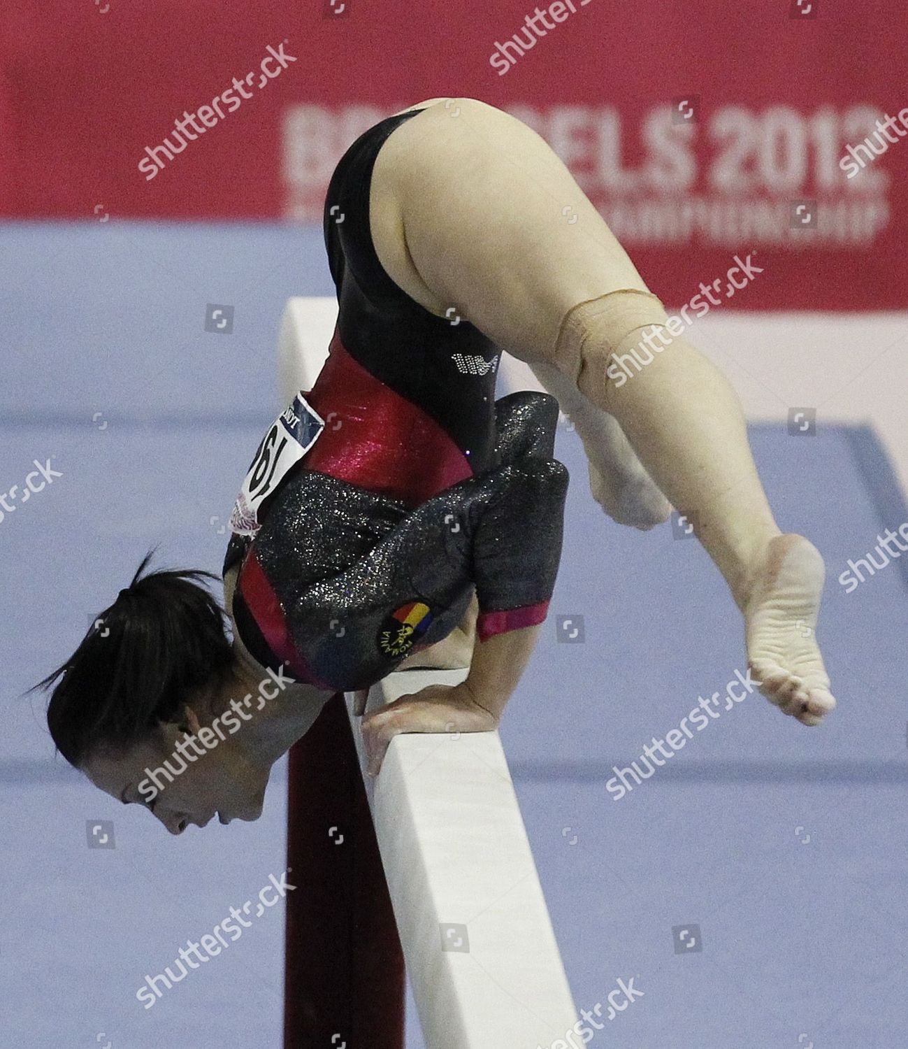 Romanian Catalina Ponor Competes On Beam Editorial Stock Photo Stock Image Shutterstock