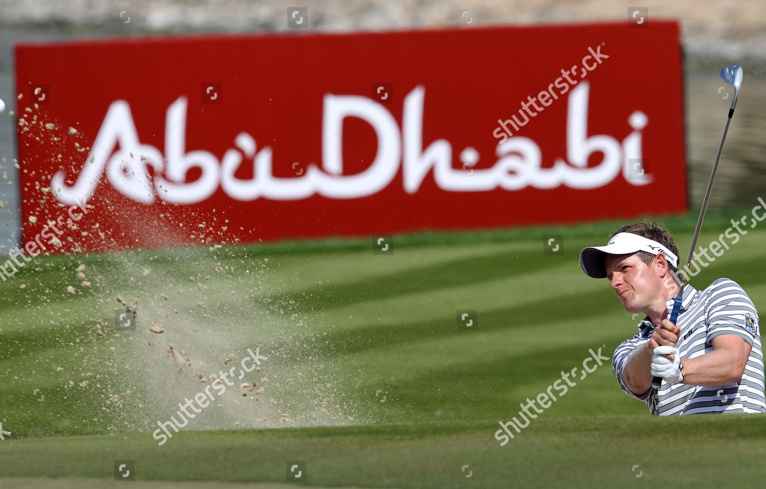 Luke Donald England Plays Bunker Shot Editorial Stock Photo - Stock ...