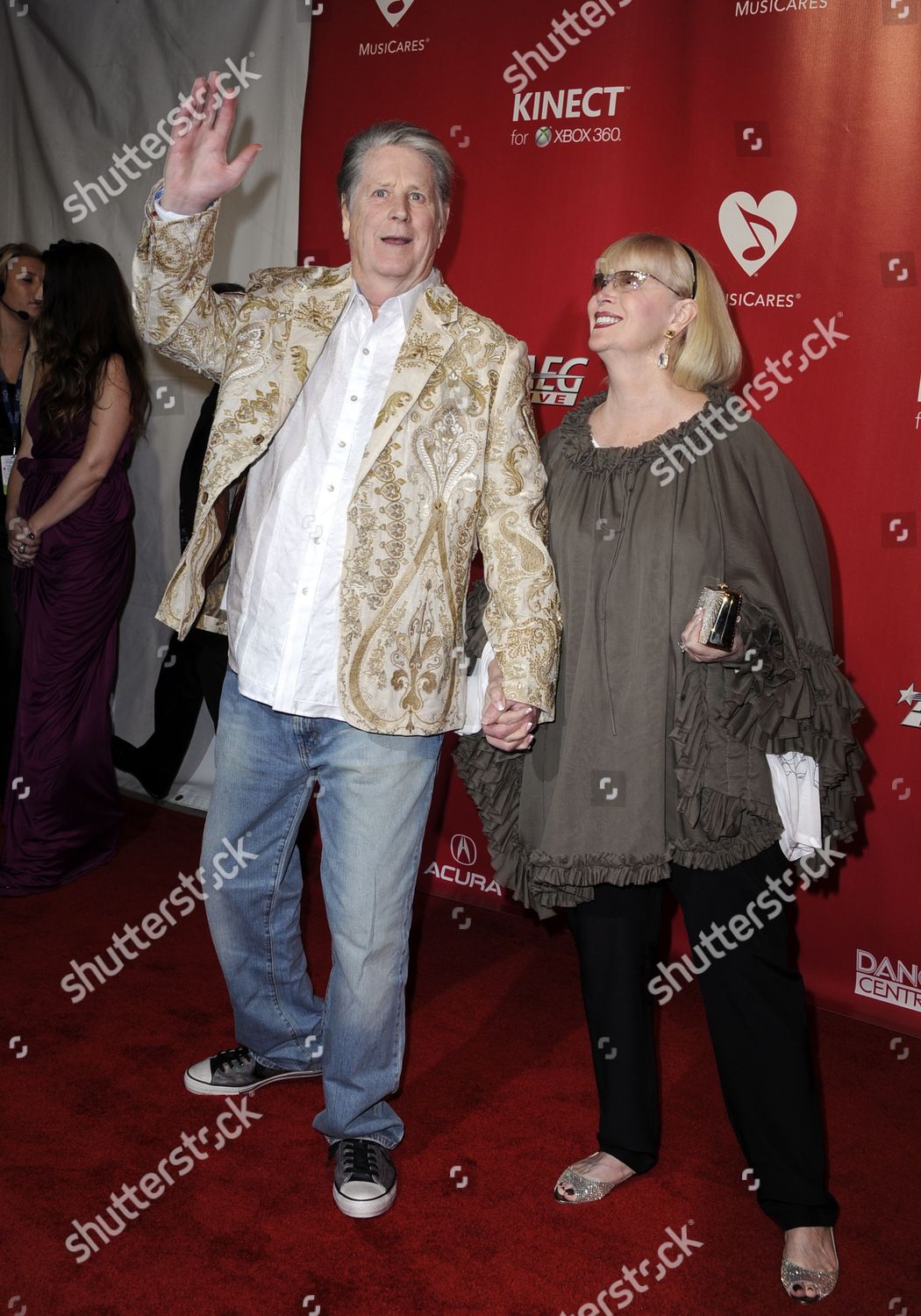 Us Singer Brian Wilson L Arrives Editorial Stock Photo - Stock Image ...