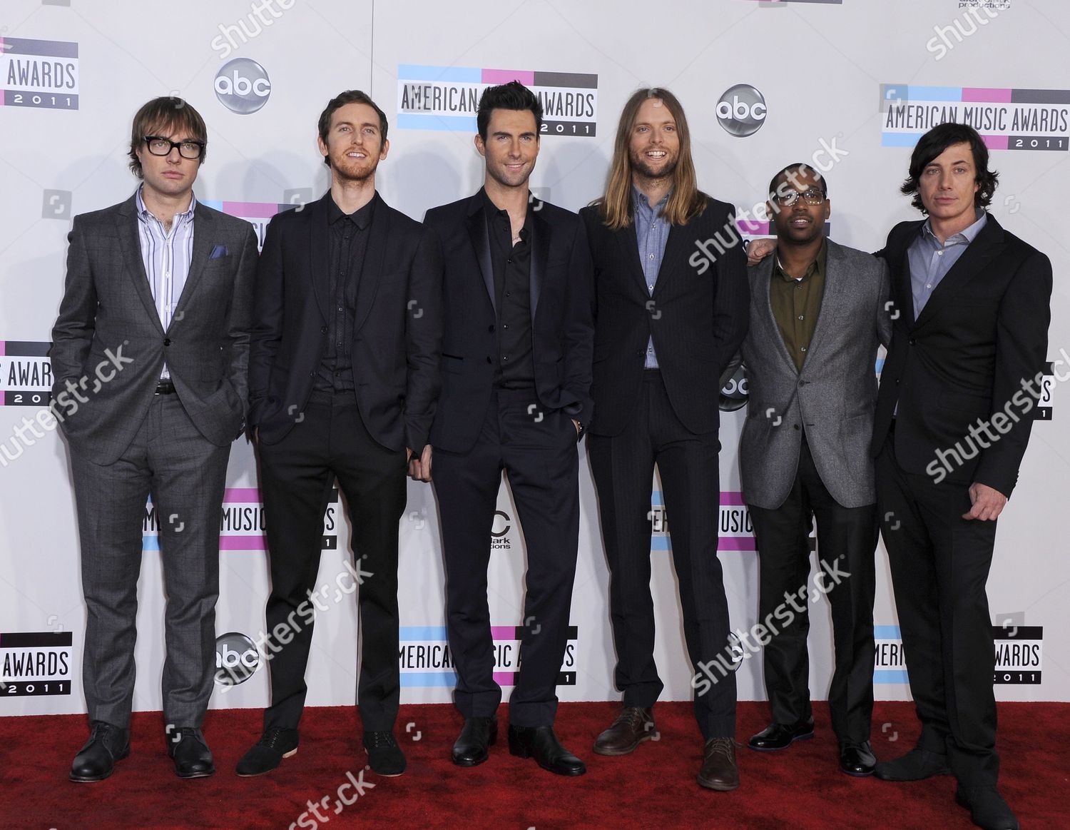 Us Band Maroon 5 Lead Singer Editorial Stock Photo Stock Image