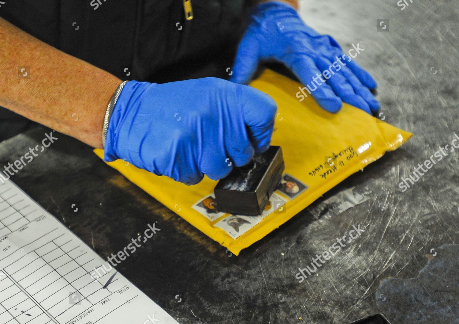 Envelope Large Pass Through Automated Sorting Editorial Stock Photo ...