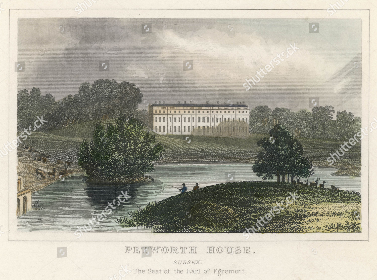 Petworth House Sussex Seat Earl Egremont Editorial Stock Photo Stock