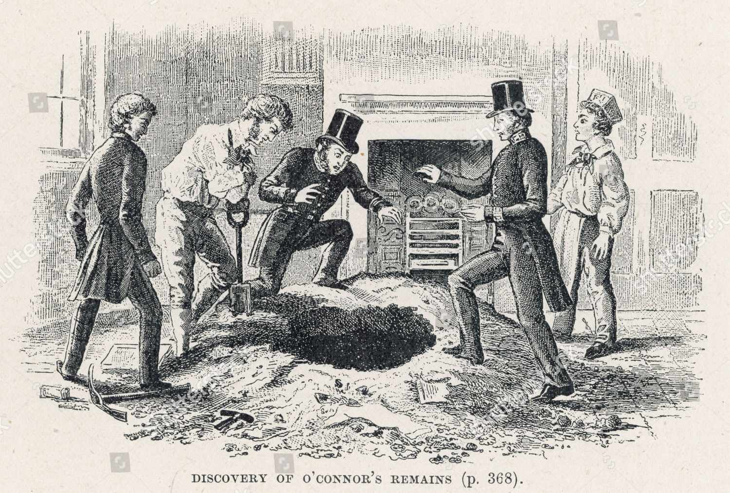 Miniver Place Bermondsey London Police Dig Editorial Stock Photo