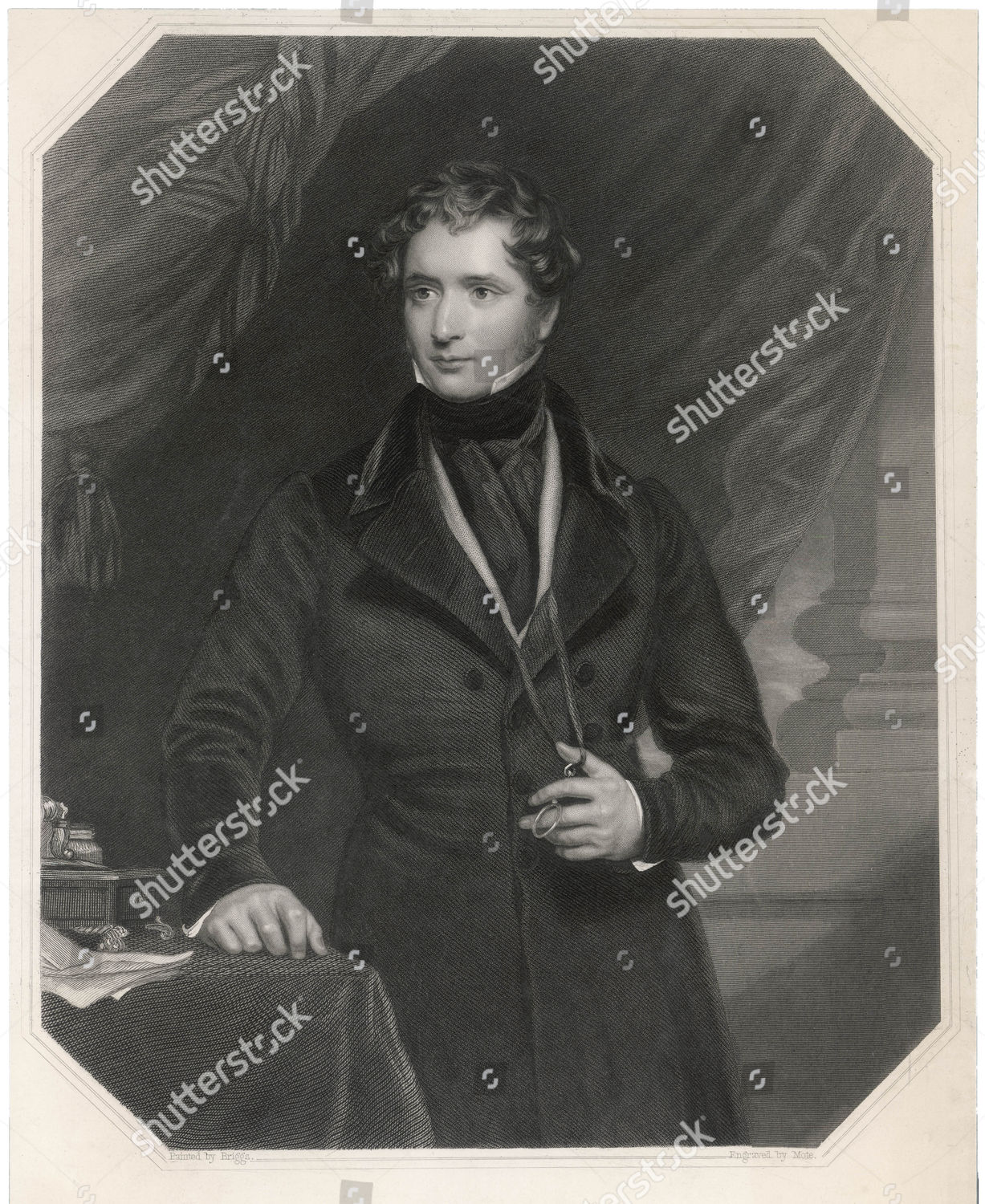 Edward Stanley 14th Earl Derby British Editorial Stock Photo - Stock ...