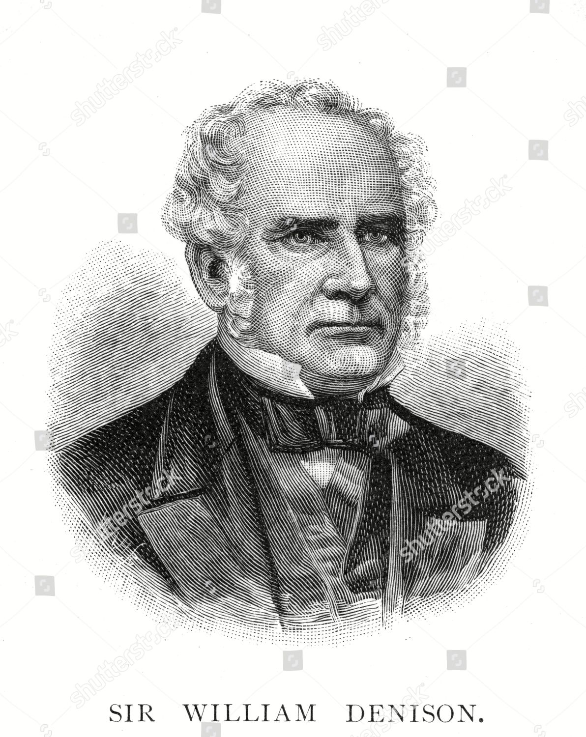 Sir William Thomas Denison British Military Editorial Stock Photo 