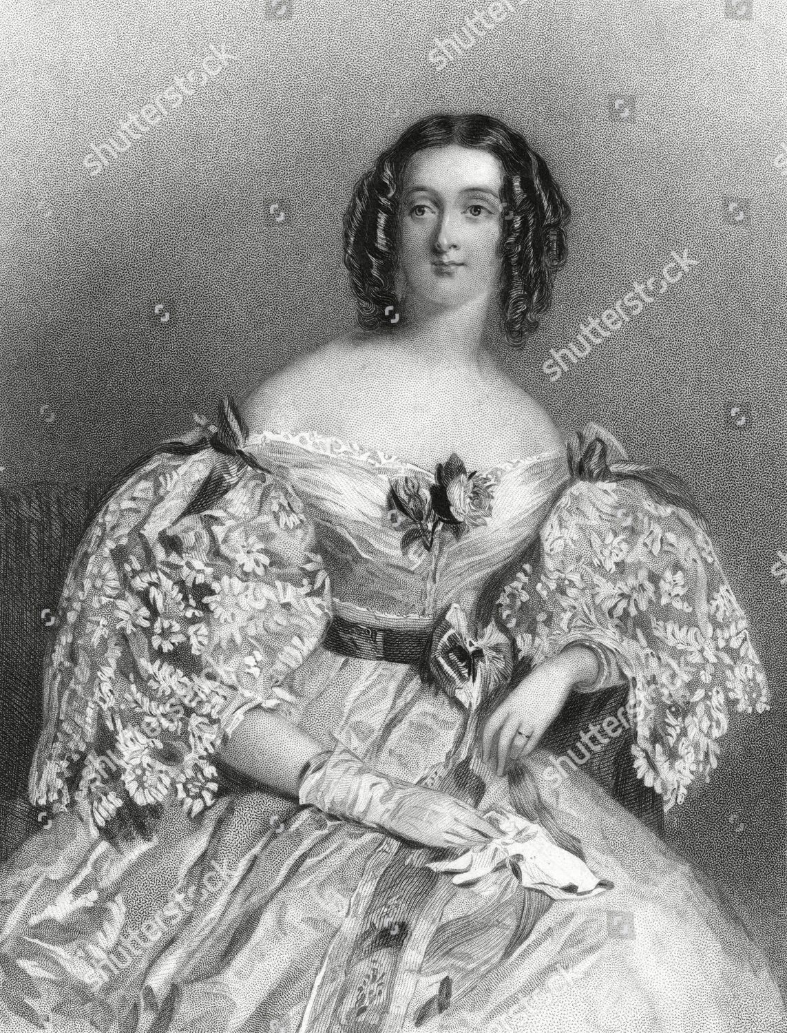 LADY AUGUSTA BARING NEE BRUDENELL WIFE Editorial Stock Photo - Stock ...