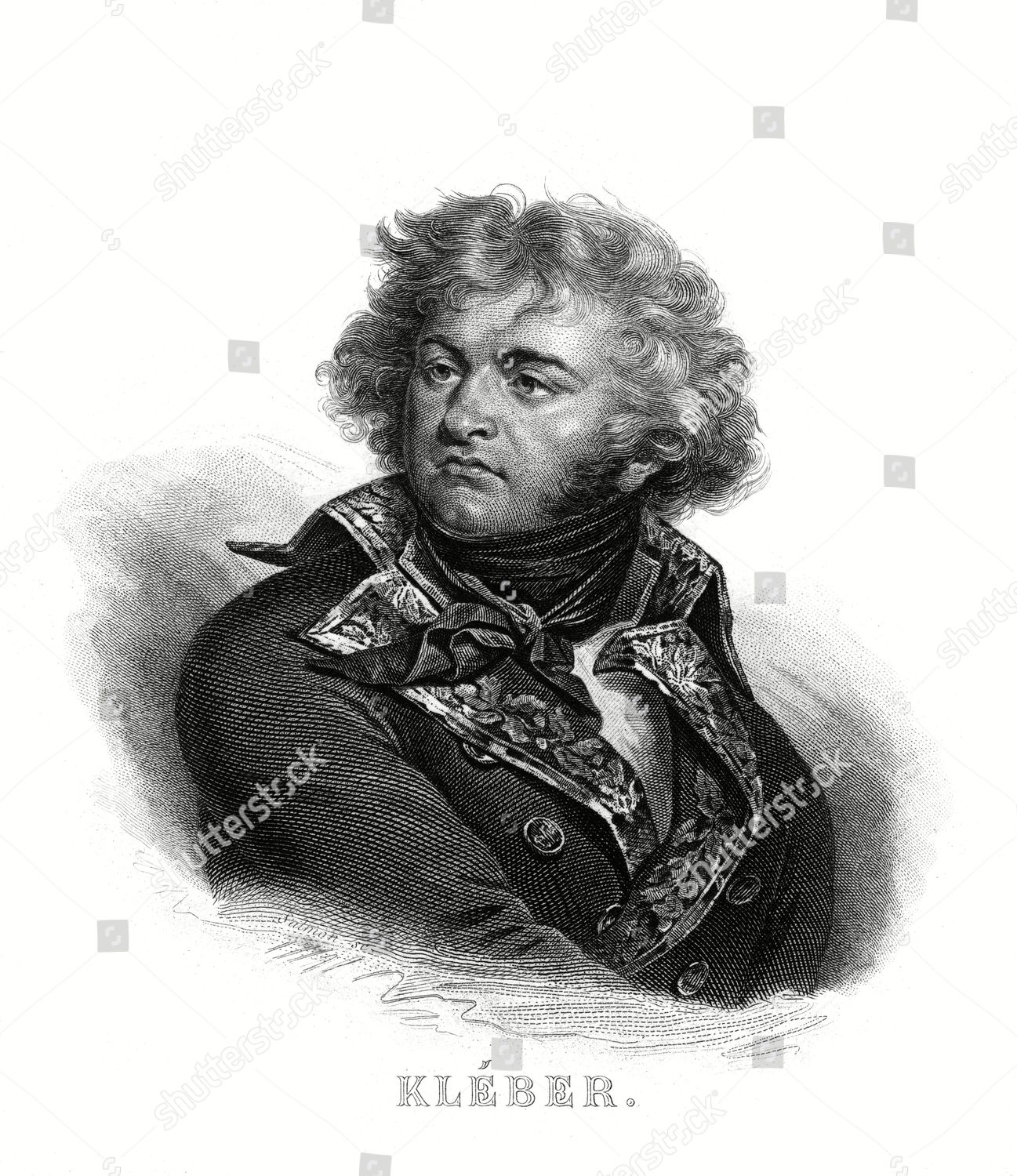 Jeanbaptiste Kleber French Military Commander Victorious Editorial