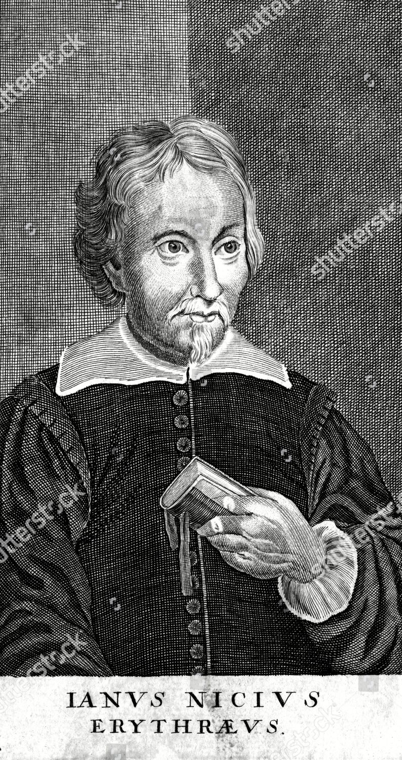 Giovanni Vittorio Rossi Known Erythraeus Italian Editorial Stock Photo