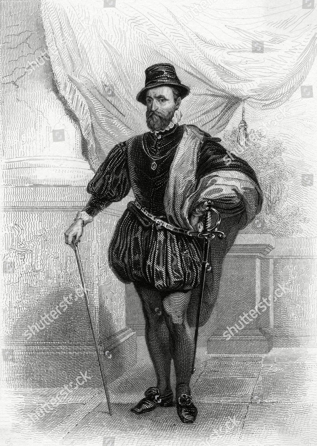 Gaspard De Saulx De Tavannes French Editorial Stock Photo Stock Image