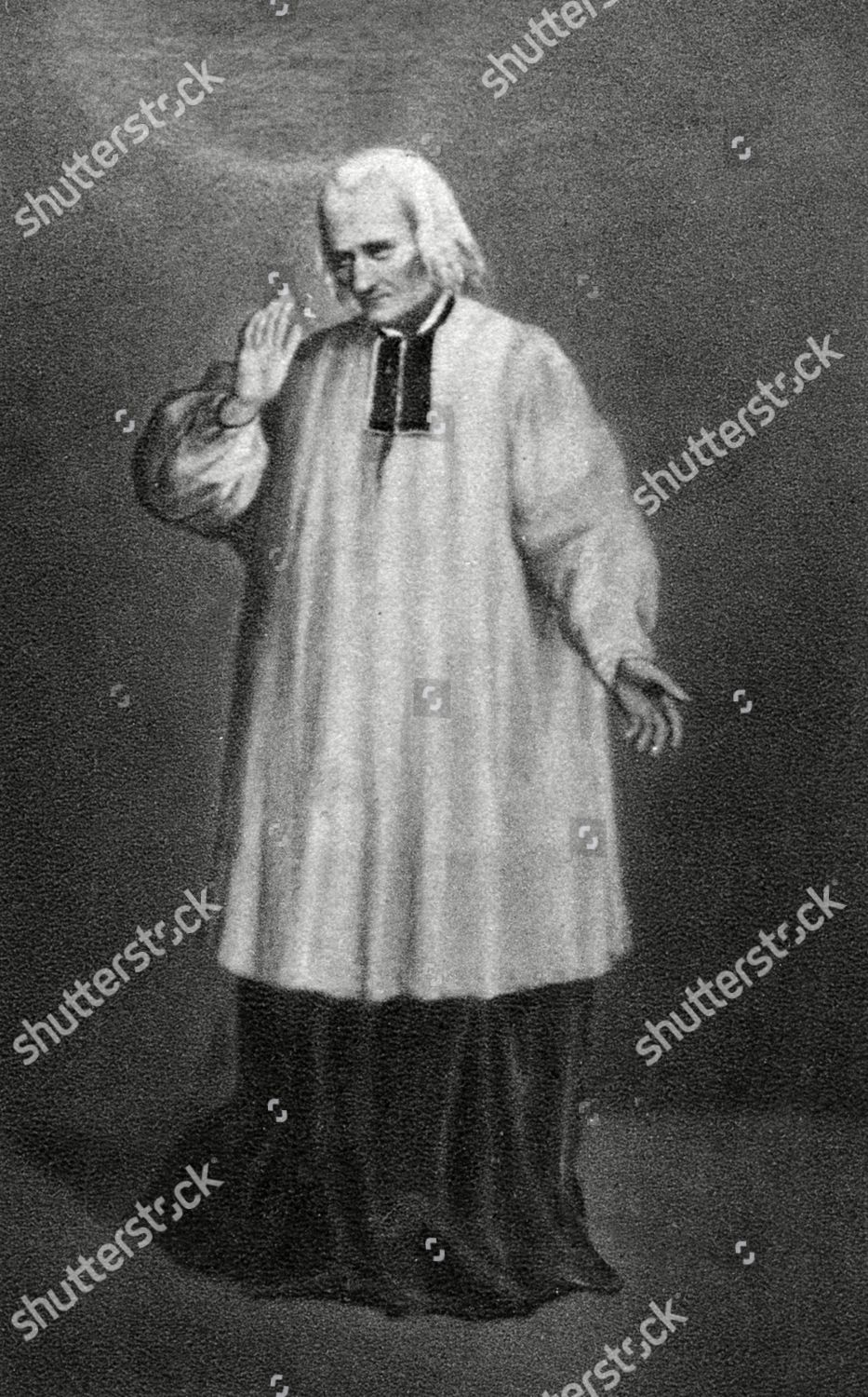 jeanbaptiste-vianney-cure-dars-french-churchman-editorial-stock-photo