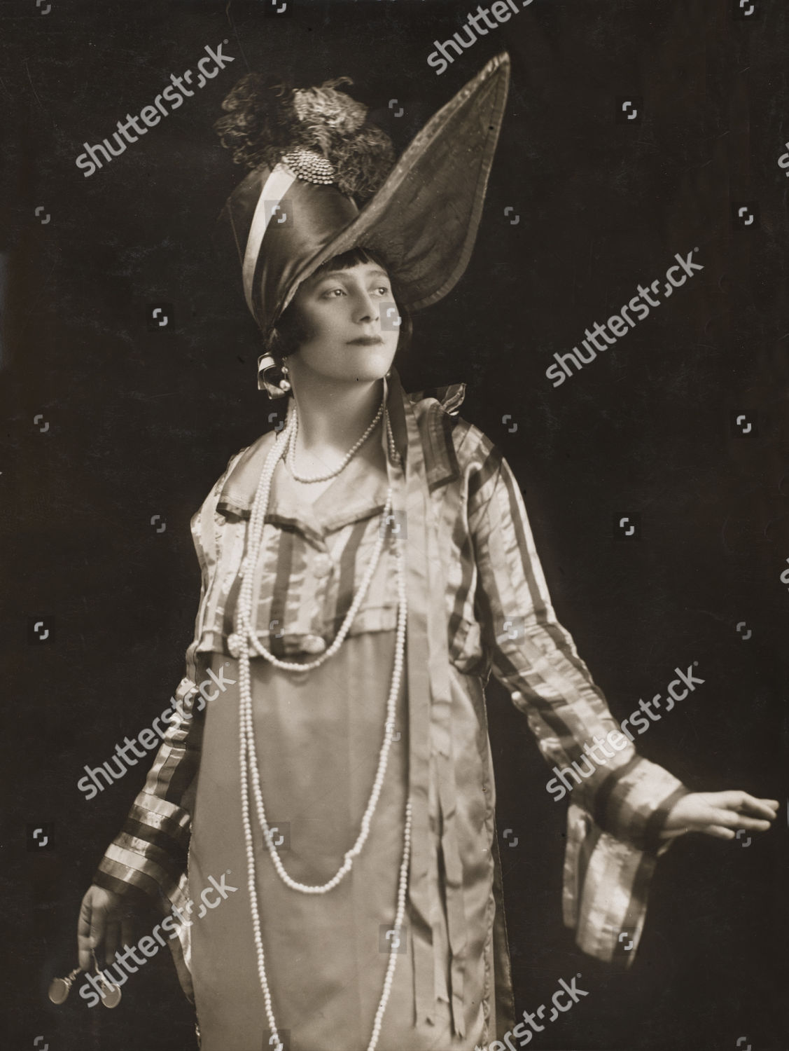 Madame Maria Levinskaya Russian Pianist Pictured Editorial Stock Photo ...