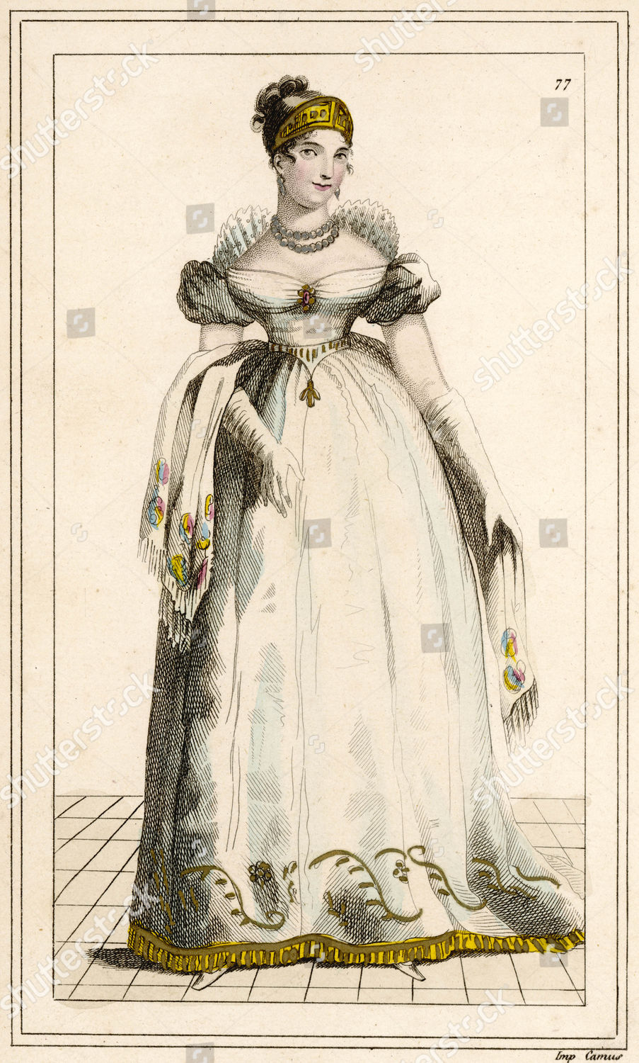 Elise Maria Anna Bonaparte Sister Napoleon Editorial Stock Photo ...