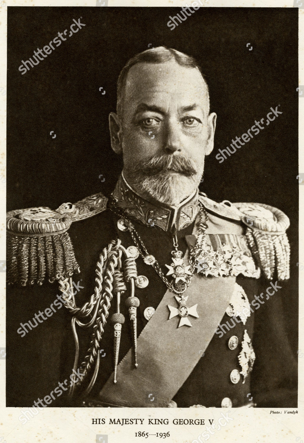 V 1865 1936 King Britain Editorial Stock Photo Stock Image
