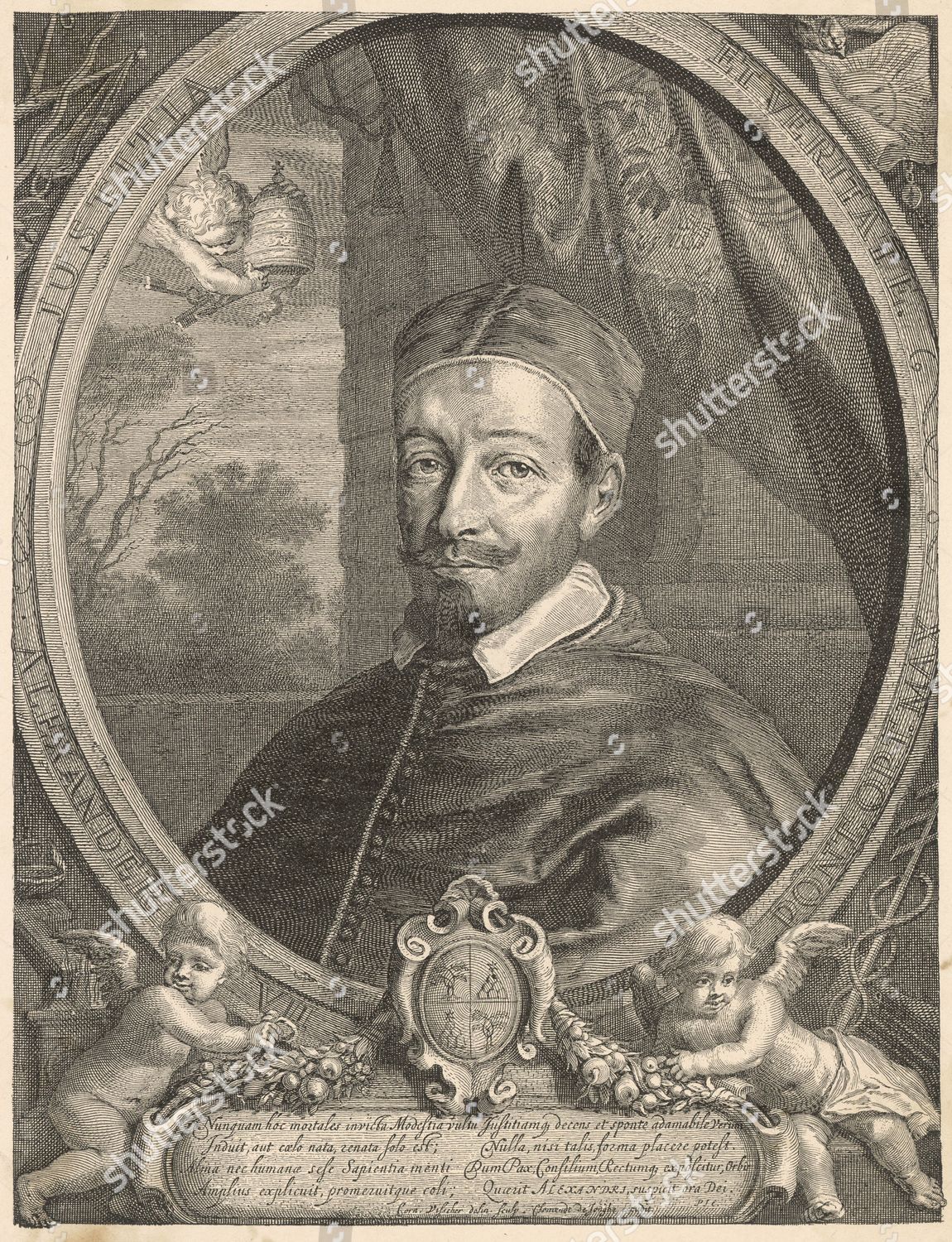 Pope Alexander Vii Fabio Chigi Reigned Editorial Stock Photo - Stock ...