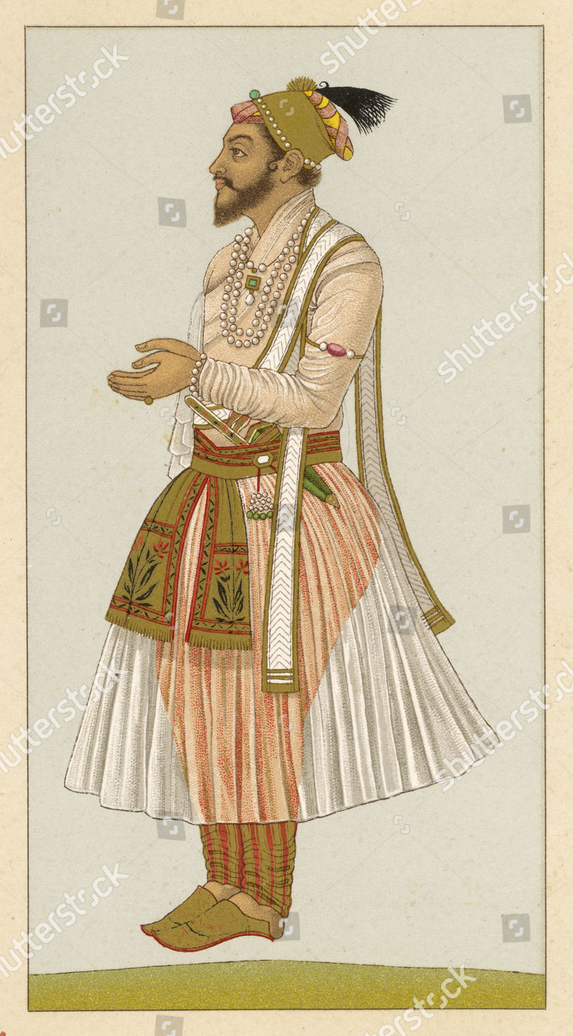 Auranzeb Alamgir Mughal Emperor India 1658 Editorial Stock Photo ...