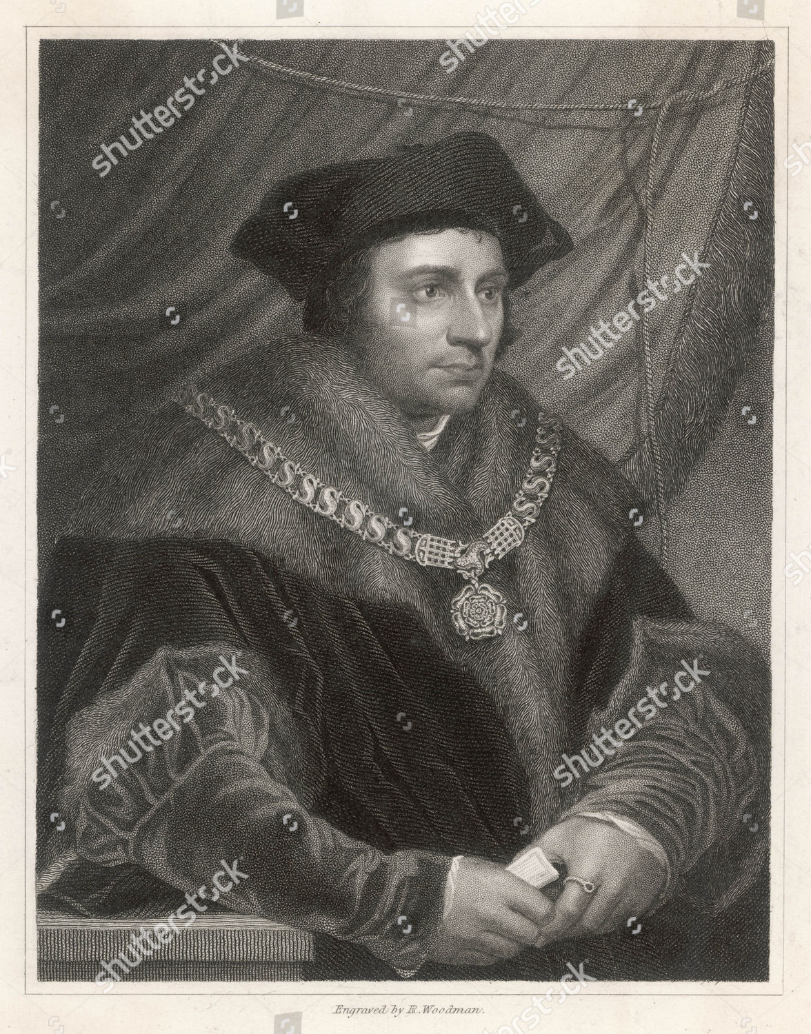 Sir Thomas More English Writer Statesman Editorial Stock Photo - Stock