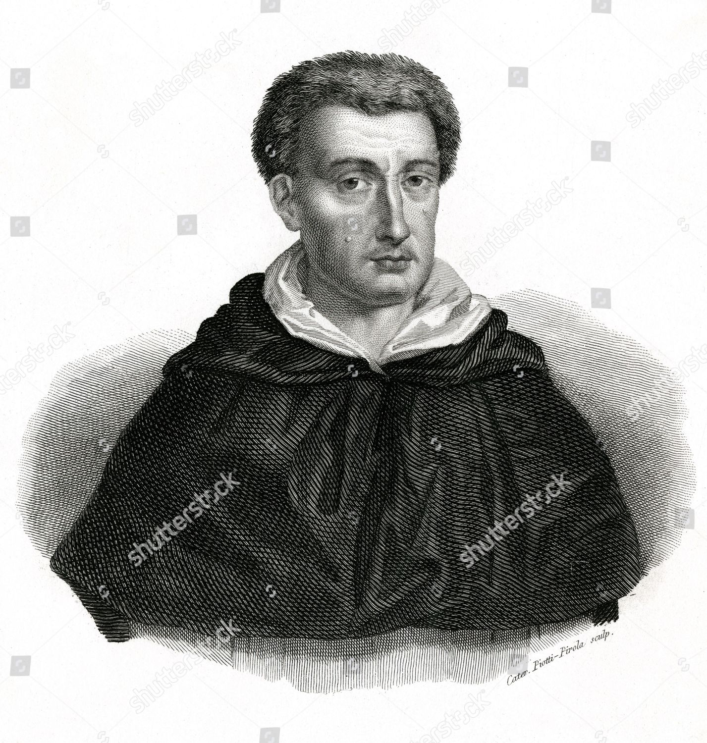 Tommaso Campanella Italian Scholar Philosopher Who Editorial Stock ...