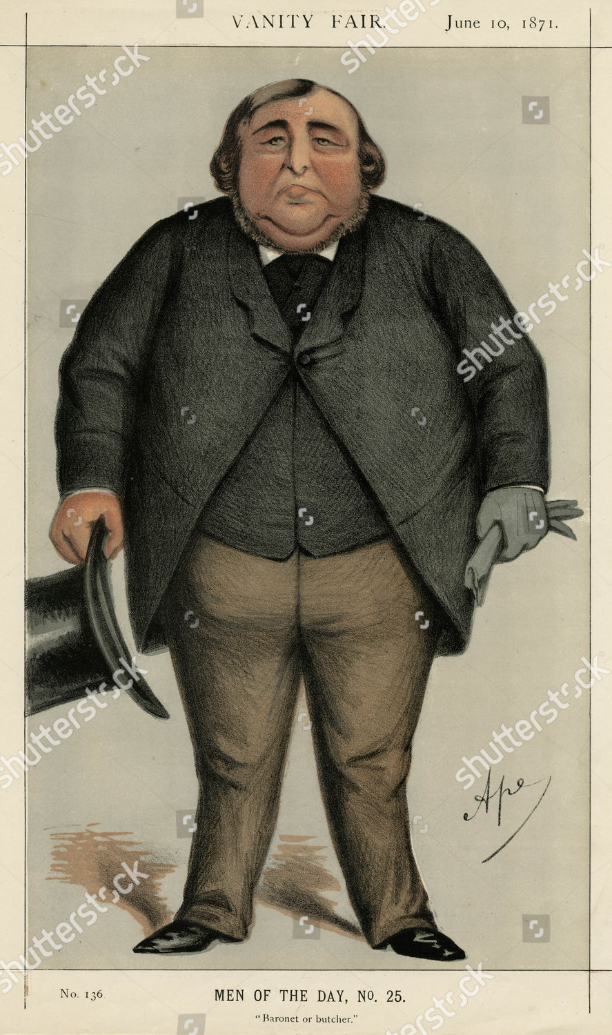 Arthur Orton Alias Thomas Castro 1834 Editorial Stock Photo - Stock ...