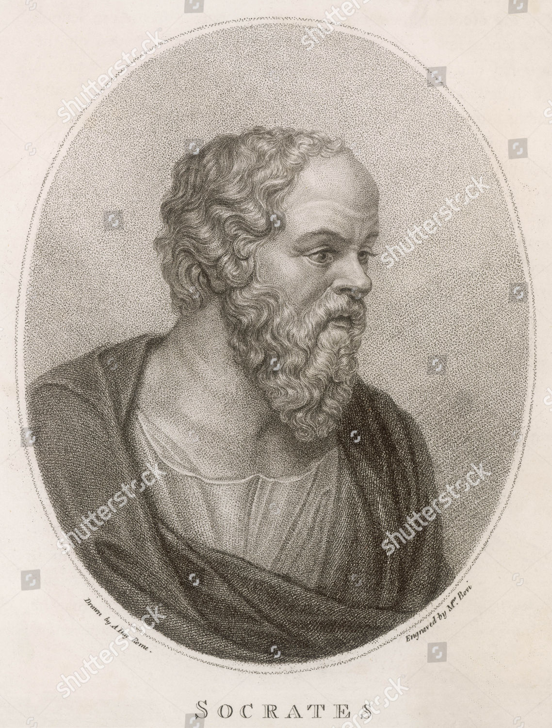 Socrates Athenian Philosopher 470 399 Bc Editorial Stock Photo - Stock ...