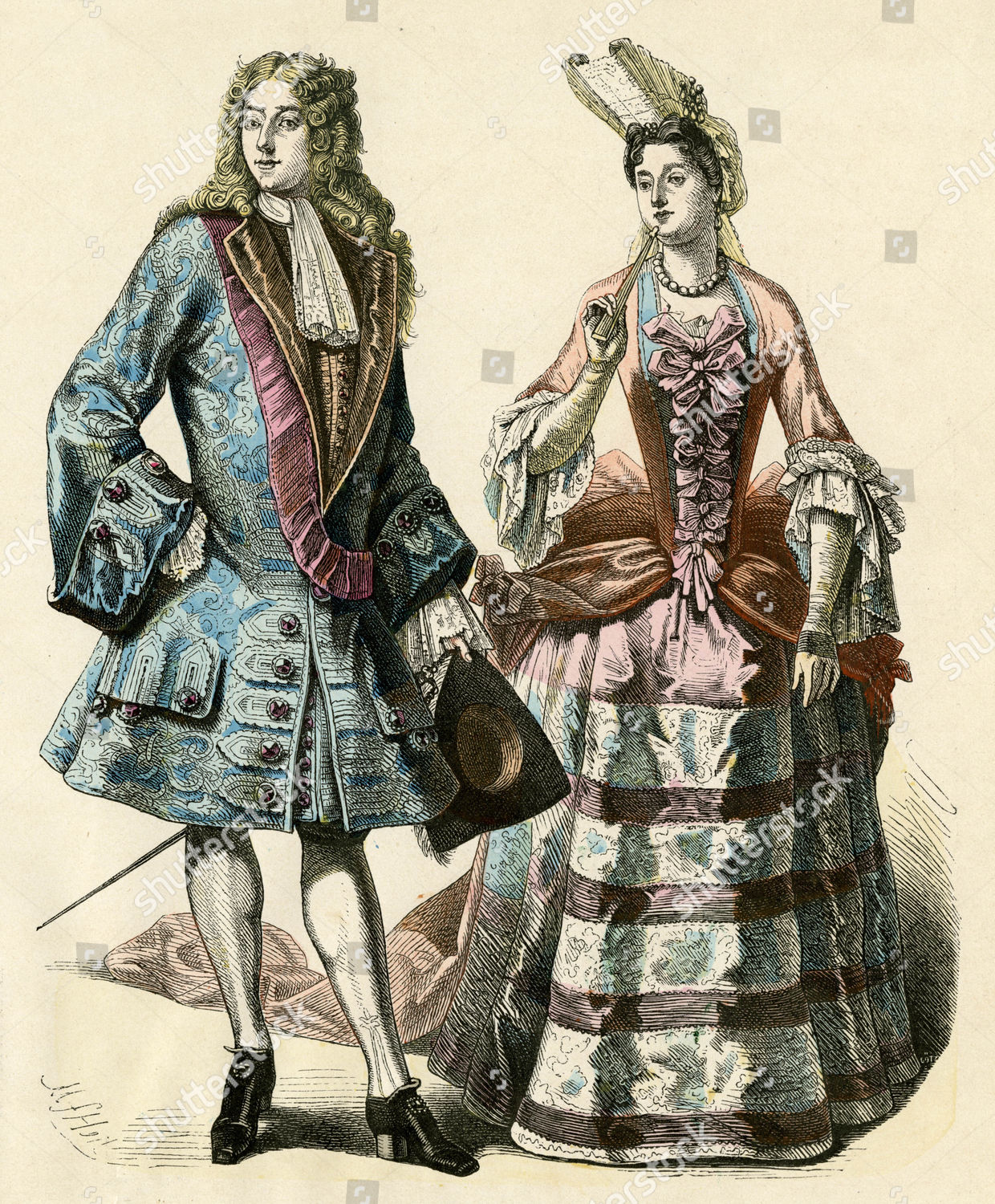 Дворянская одежда и облик дворянина при петре