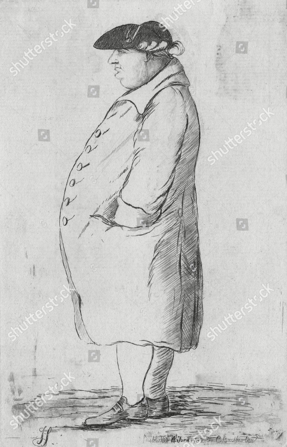 Colonel George Bodens Gentleman Usher George Editorial Stock Photo 