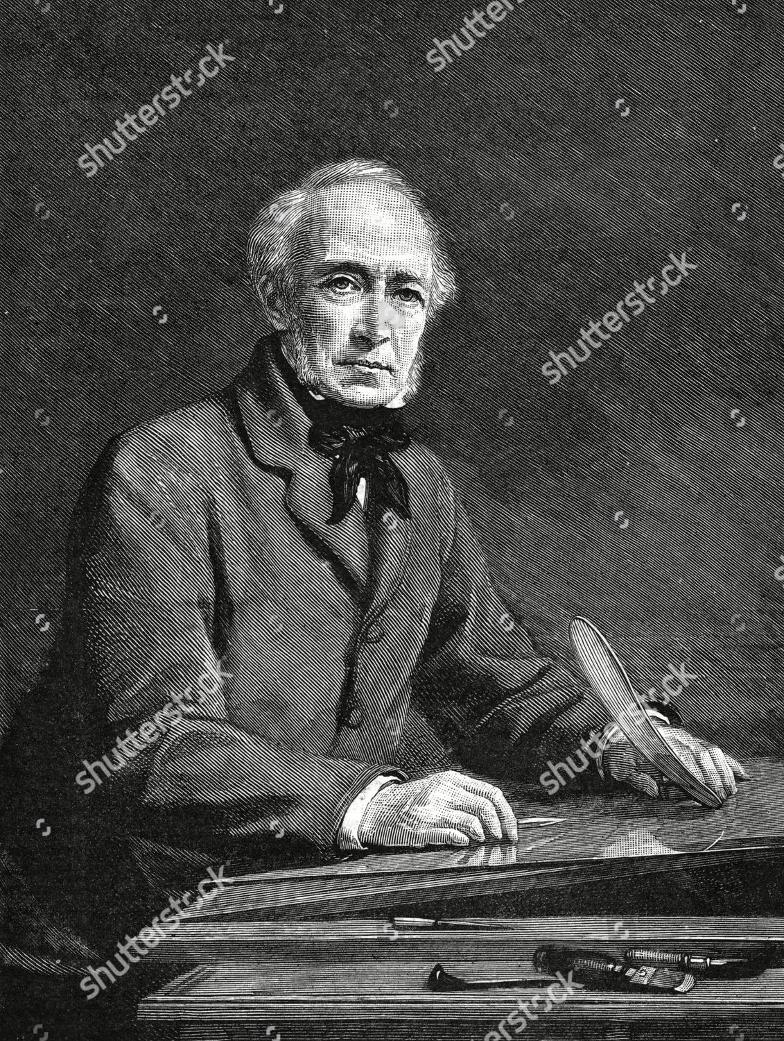 Samuel Cousins Artist Engraver 1801 1887 Editorial Stock Photo - Stock ...