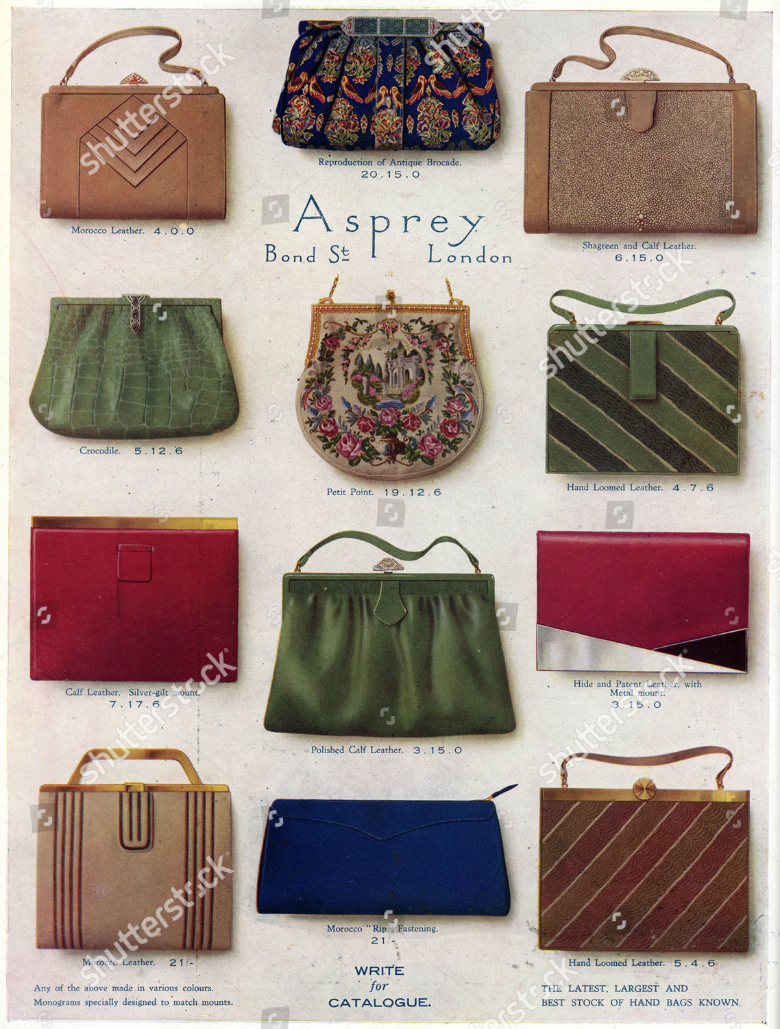 1920s handbags