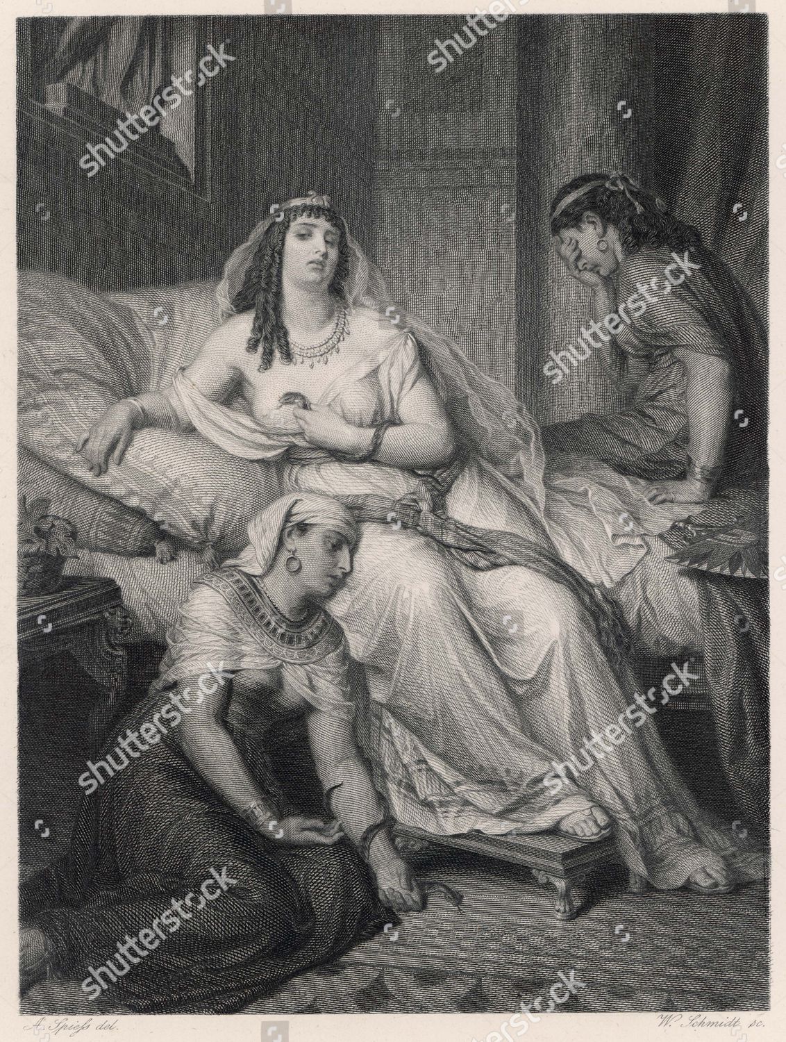 Scene Shakespeares Roman Play Antony Cleopatra Editorial Stock Photo ...