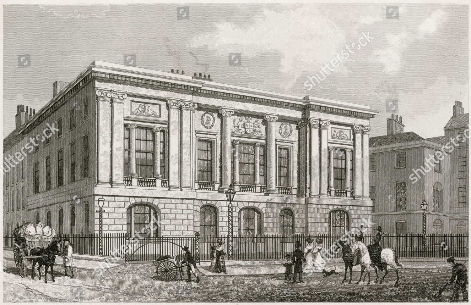 Exterior Trinity House Tower Hill 1827 Editorial Stock Photo - Stock ...