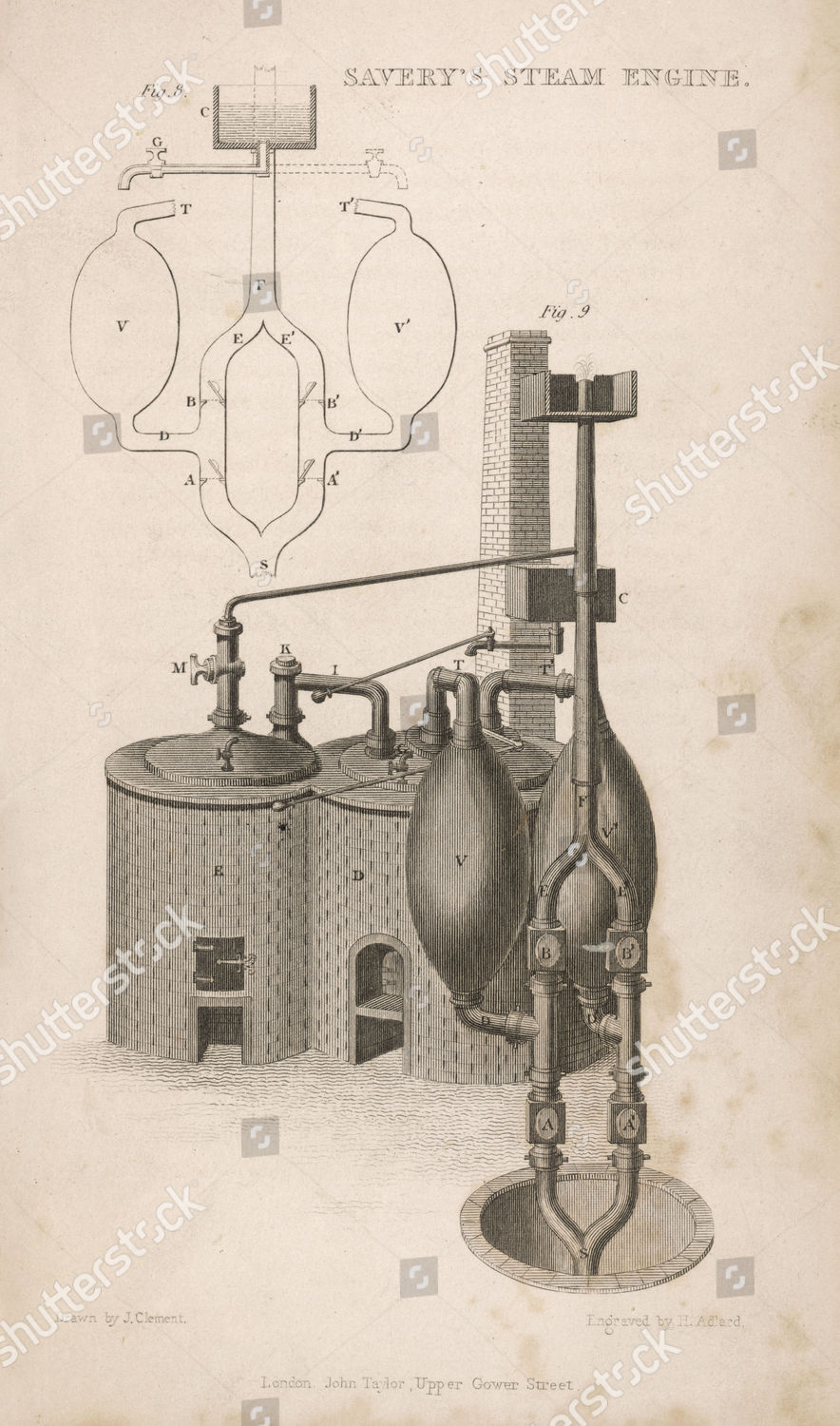 Thomas Saverys Steam Engine 1698 Editorial Stock Photo - Stock Image ...