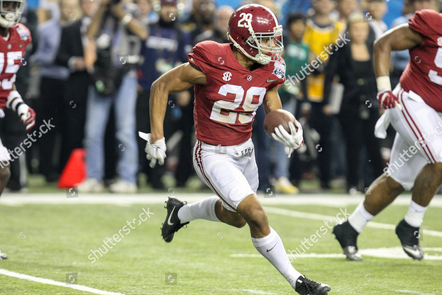 Alabamas Minkah Fitzpatrick 29 Makes Interception Editorial Stock Photo