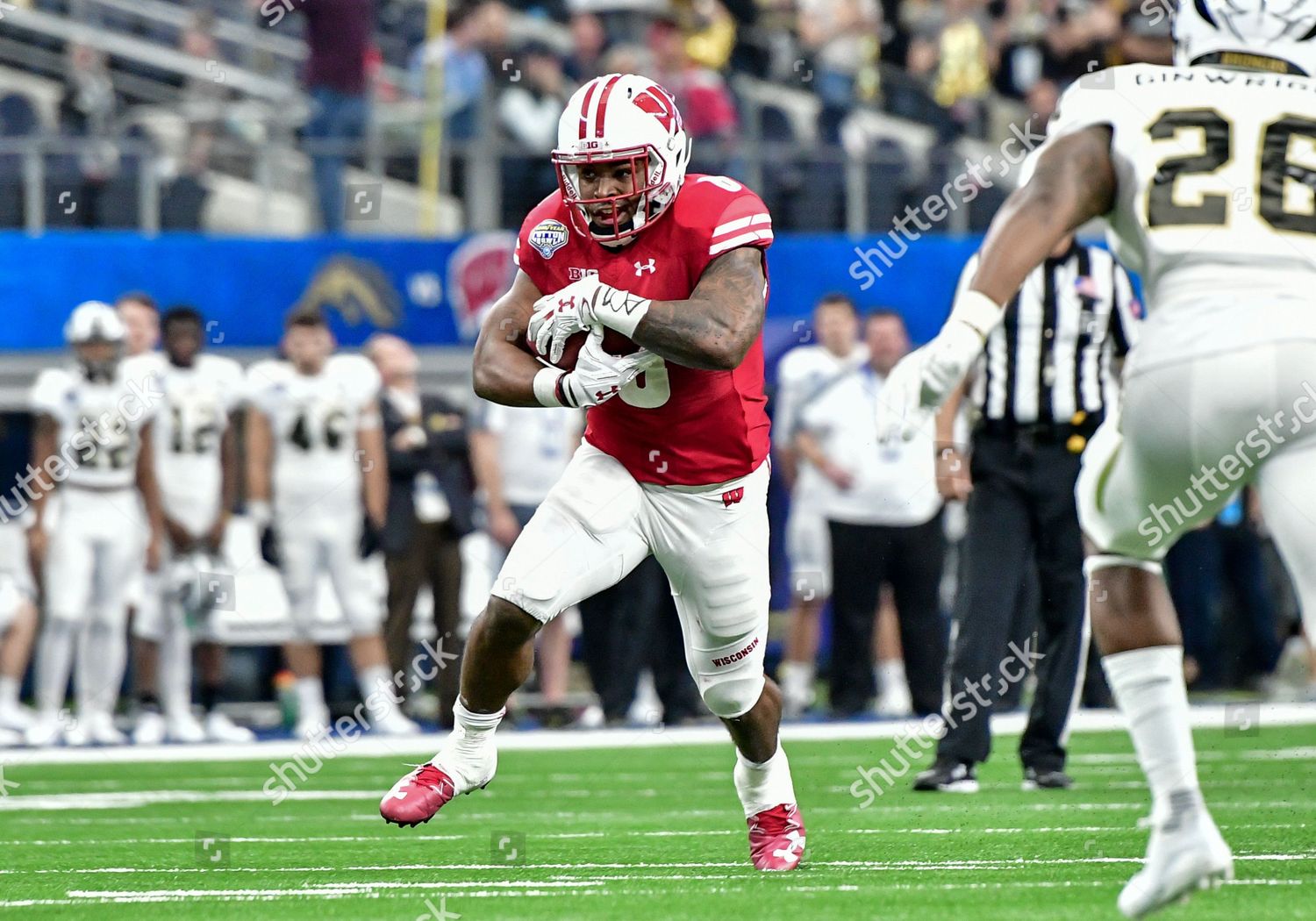 Nd Wisconsin Badgers Running Back Corey Editorial Stock Photo - Stock ...