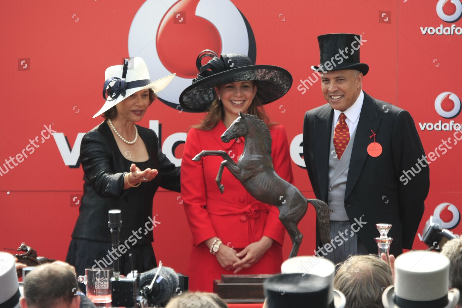 Arun Sarin Wife Present Winners Trophy Editorial Stock Photo Stock